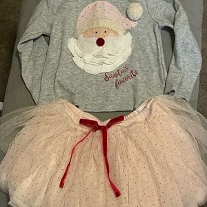 Mud pie Santa outfit
